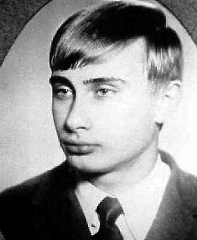Vlagyimir Vlagyimirovics Putyin fiatal
