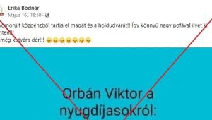 Orbán valójában a bevándorlást ekézte, és nem a nyugdíjasokat vagy a beteg embereket gyalázta egy 2014-es beszédében 
