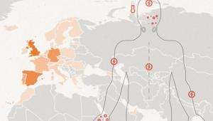 A majomhimlő terjedése a világban folyamatosan frissülő térképen