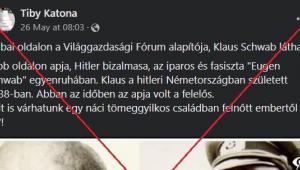Nem volt Hitler közeli bizalmasa a Világgazdasági Fórum alapítójának az apja