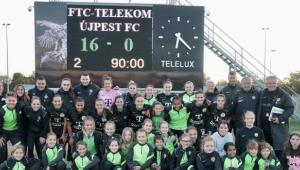 Női foci: megalázta az Újpestet az FTC