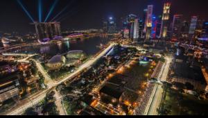 F1 2022: Időnként záporok locsolhatják fel a szingapúri pályát
