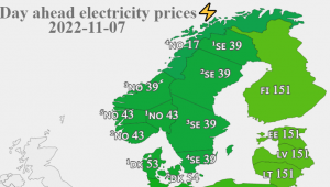 A DK szerint Magyarországon a legdrágább az áram, de ez csak egyetlen napig volt így
