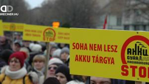 Újabb tüntetés lesz február 9-én a Debrecenbe tervezett kínai akkumulátorgyár ellen, ezúttal az LMP szervezésében