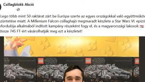 Millenium Falcon 745 forintért? Túl szép, hogy igaz legyen