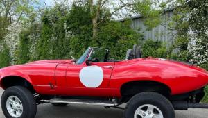Terepjáró E-Type? Ilyet sem látni minden nap!