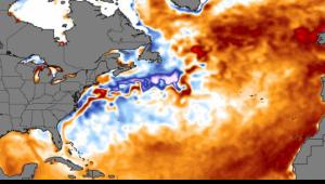 Rekordmeleg az Atlanti-óceán északi részének vize 