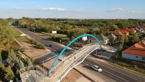 Újabb 17,4 millióba került Győrnek a szentiváni kerékpáros híd