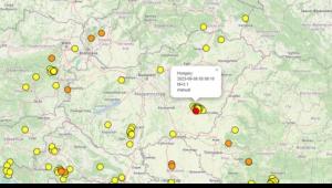 3,1-es erősségű földrengés volt péntek reggel Szarvasnál