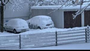 Német és osztrák tájakon már hatalmas a hó
