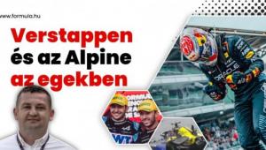 Helyszíni: Verstappen és az Alpine az egekben