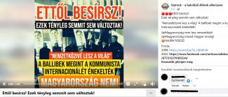 A putyinista-orbánista Facebook-oldal most épp az ellenzékről posztolt hamisított videót