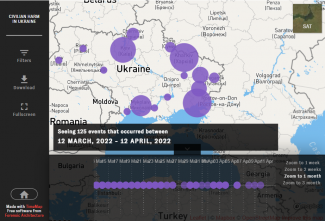 A Bellingcat térképre tette az ukrán civileket ért támadásokat