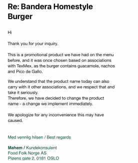 A híreszteléssel ellentétben a McDonald’s nem kezdett neonáci burgert árulni Norvégiában