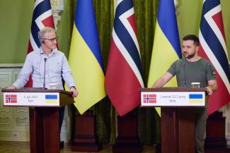 Norvégia egymilliárd eurós segélyt nyújt Ukrajnának