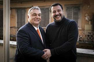 Orbán családpolitikáját dicsérte Salvini, de annyira azért nem állunk jól