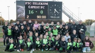 Női foci: megalázta az Újpestet az FTC