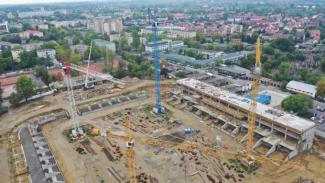 Nyíregyháza: épül, szépül az új stadion - képek