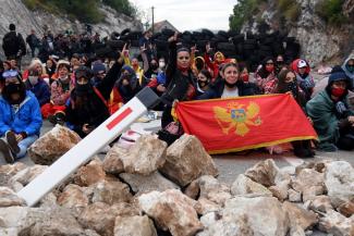 Teljes a káosz Montenegróban
