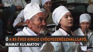 85 évesen kezdte el az egyetemet a kirgiz férfi  