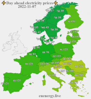 A DK szerint Magyarországon a legdrágább az áram, de ez csak egyetlen napig volt így