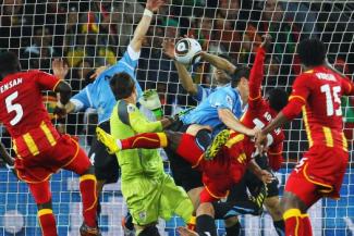 Luis Suárez szítja a tüzet az Uruguay - Ghána meccs előtt