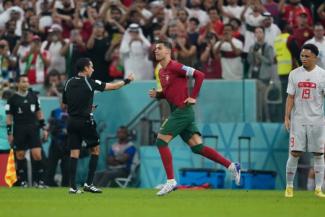 Ronaldo "négyszázados" lett Svájc ellen