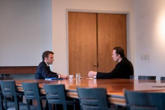 Macron és Musk a Twitterről tárgyaltak