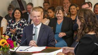  Chris Hipkins Új-Zéland következő miniszterelnöke