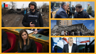 Interjú a bucsai mészárlás tudósítójával, Orbán és Zelenszkij kézfogása, politikusok az egyetemi kuratóriumokban – Ilyen volt a Lakmusz februárja
