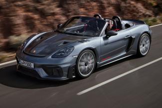 Kilencezres fordulaton a Porsche 718 Spyder kínálat legerősebbje