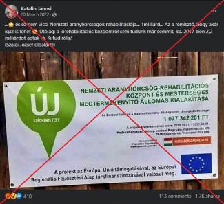 Ez az egymilliárd forintos aranyhörcsög-szaporítási uniós projekt nem valódi