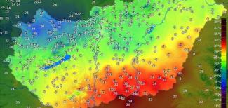 6-8 fokot hűtöttek a zivatarok északnyugaton