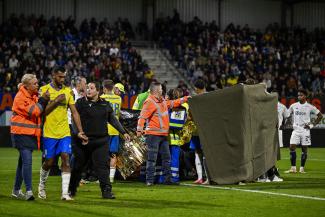 Egy ütközés után eszméletét vesztette a Waalwijk kapusa
