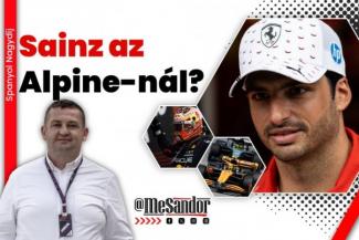 Helyszíni: Sainz az Alpine-nál?