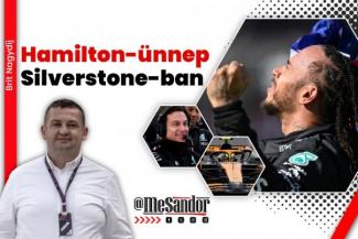 Helyszíni: Hamilton-ünnep Silverstone-ban