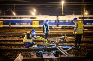 Elkezdték felújítani a Keleti pályaudvar váltóit